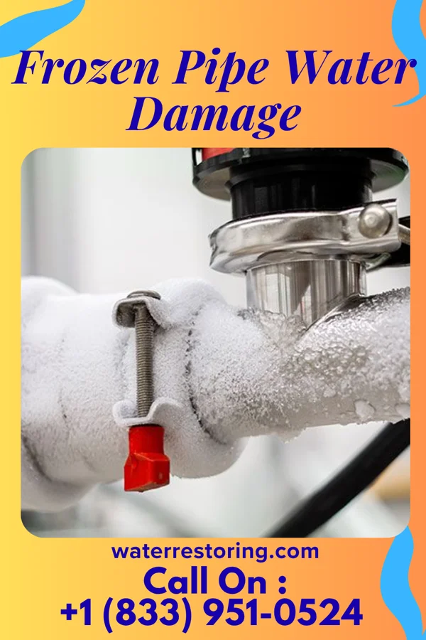 Frozen Pipe Water Damage in Cannondale, CT